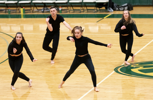 Dance performance at Big Green Scream