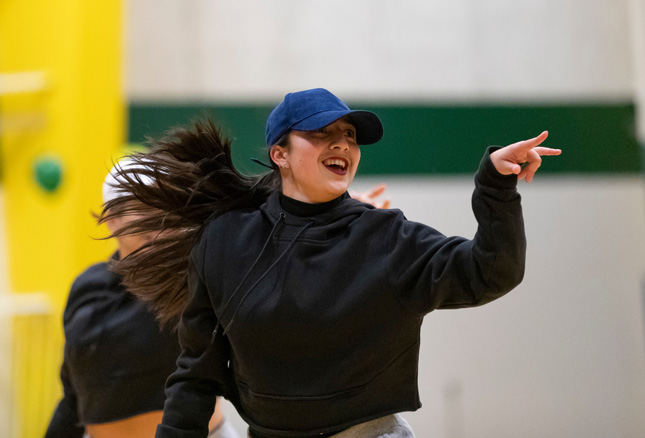 Dance performer at Big Green Scream