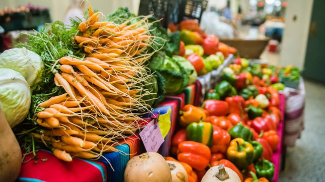 Produce at the Farmer's market