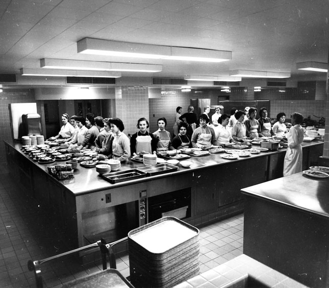 Moore Hall kitchen