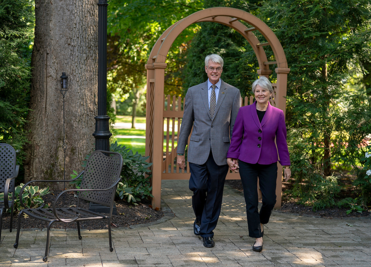President Philip and Marie Glotzbach reflect on 17 years of leadership at Skidmore College.