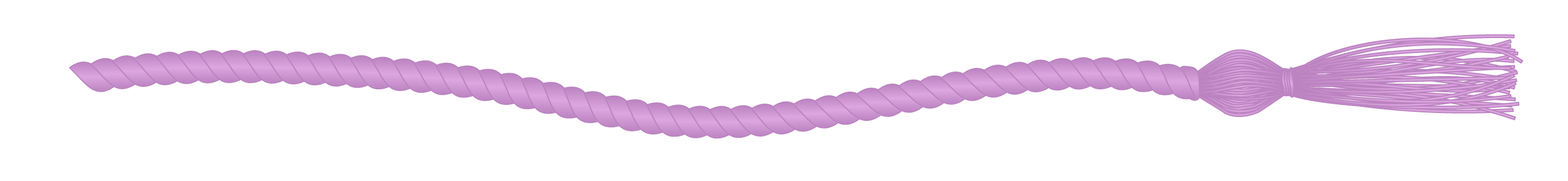 Lavender commencement cord