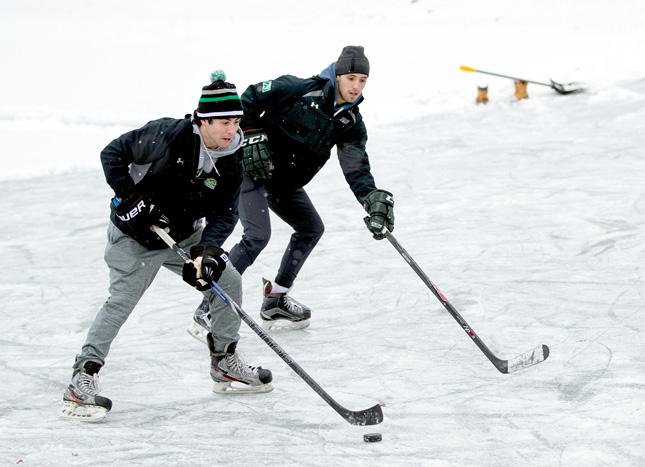 Pond Hockey Skidmore College