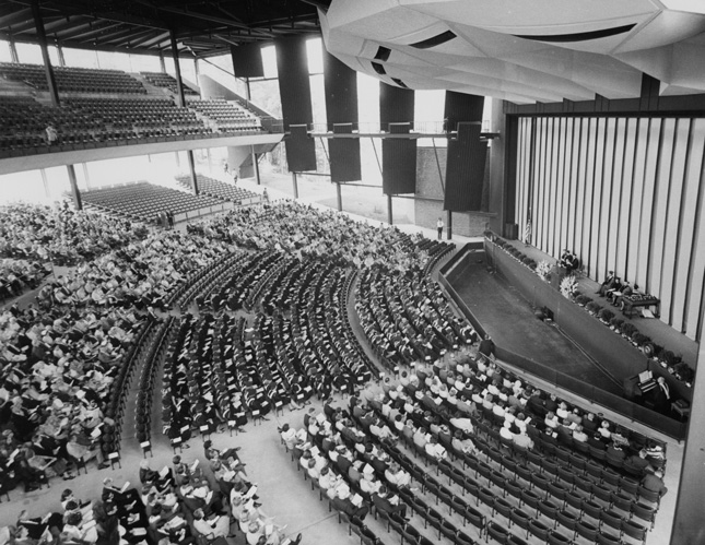 First Commencement at SPAC, 1967