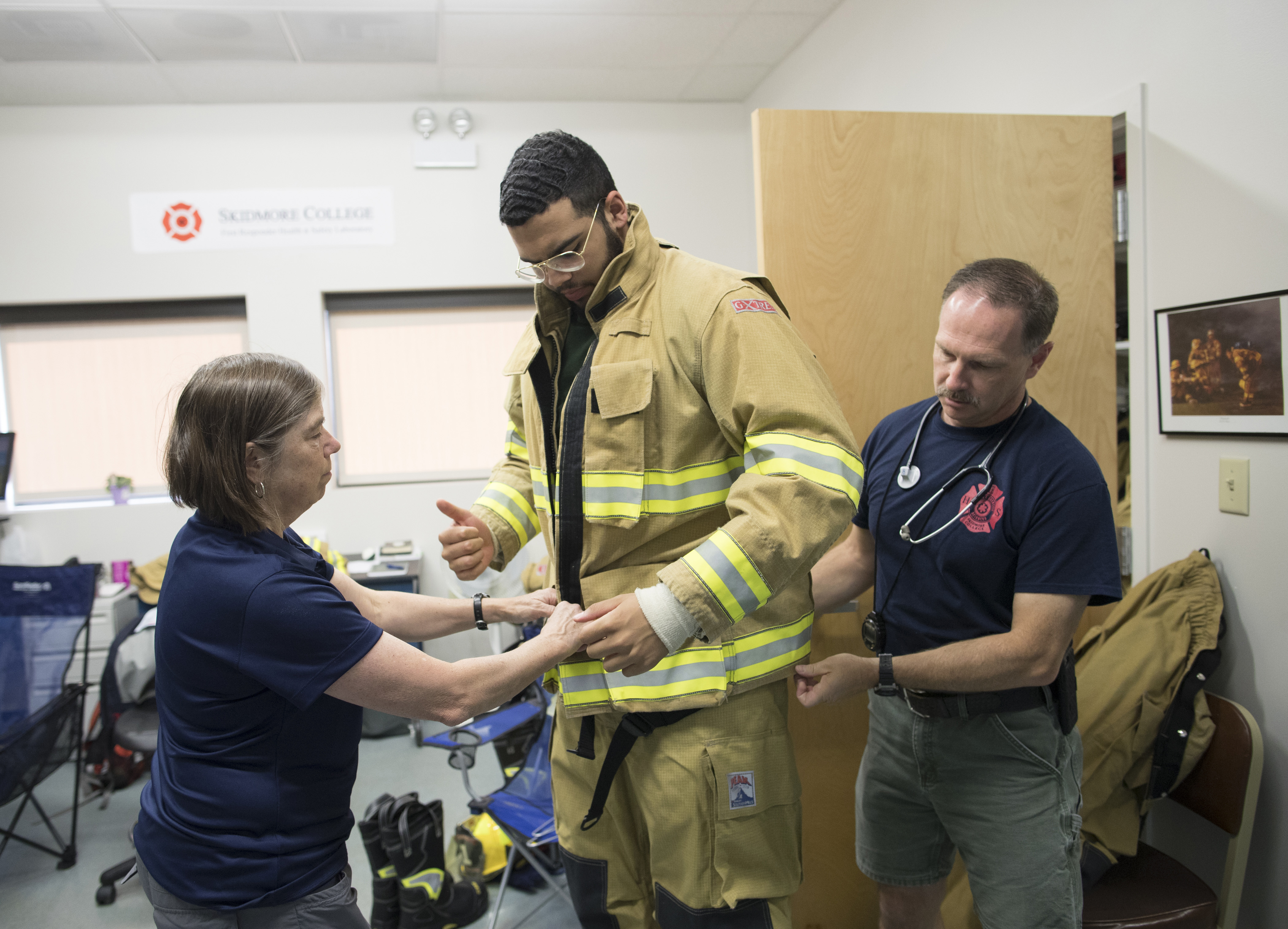 Firefighter safety research