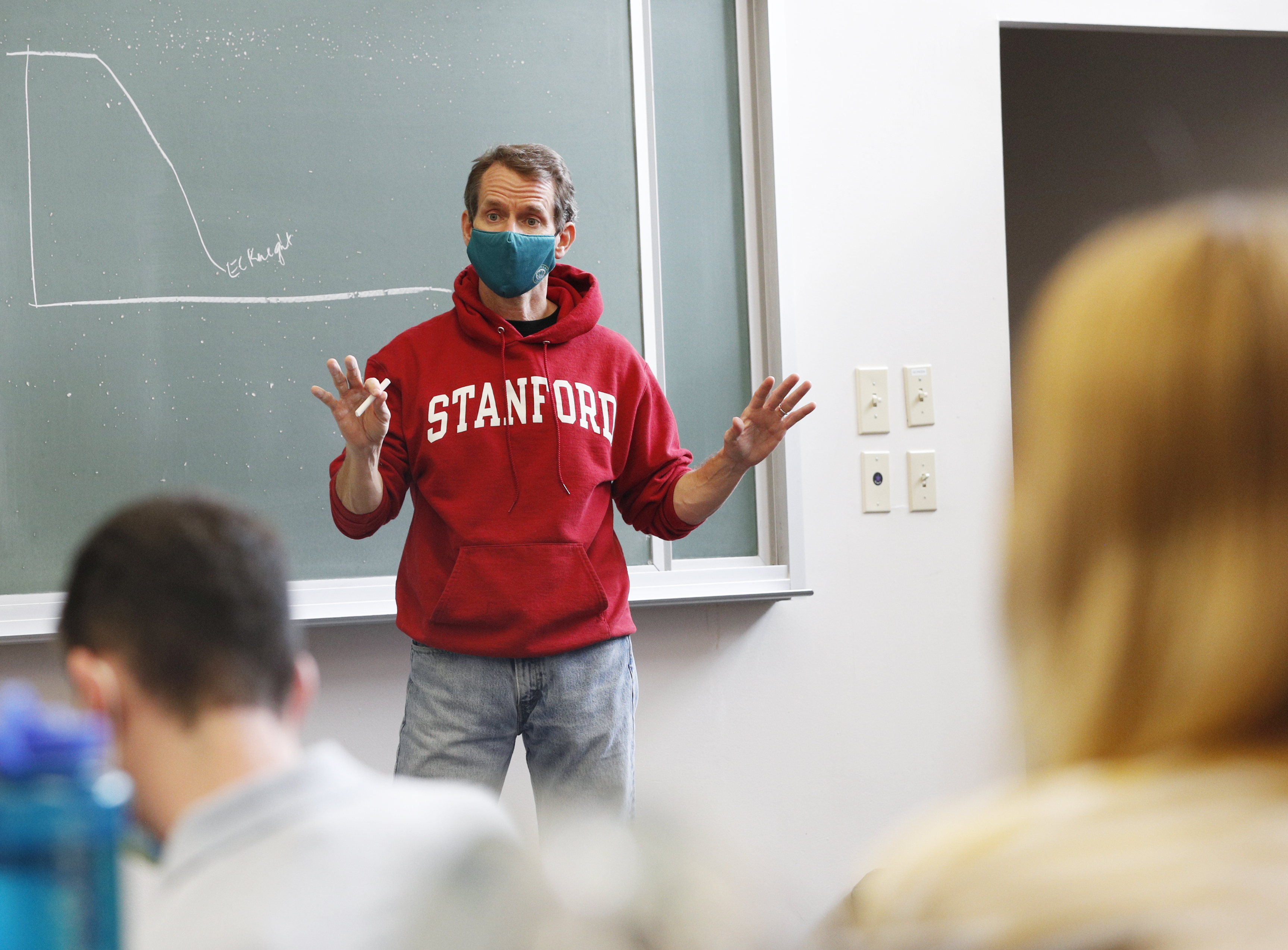 Beau Breslin teaching a course