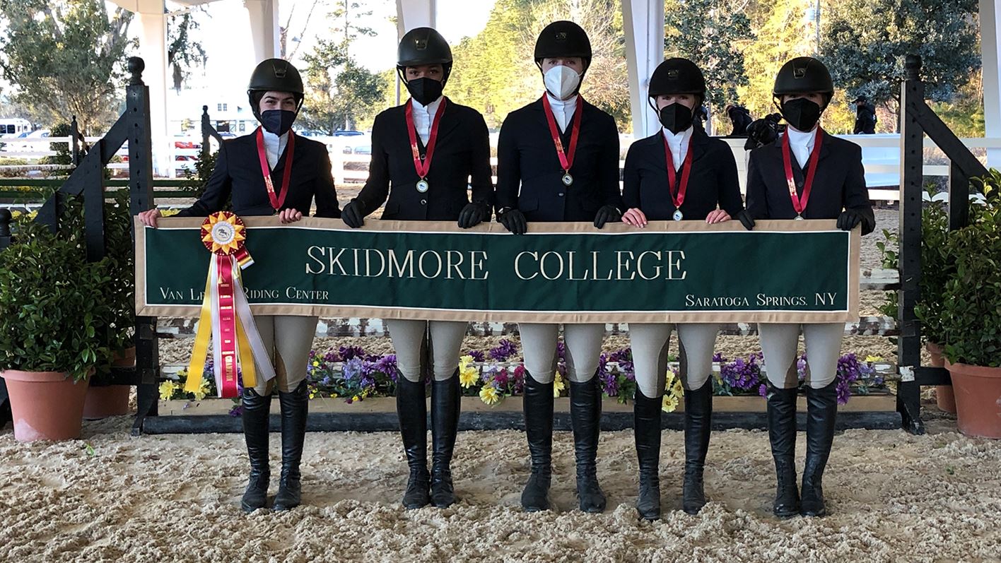  The equestrian team took second at the Winter Tournament of Champions.