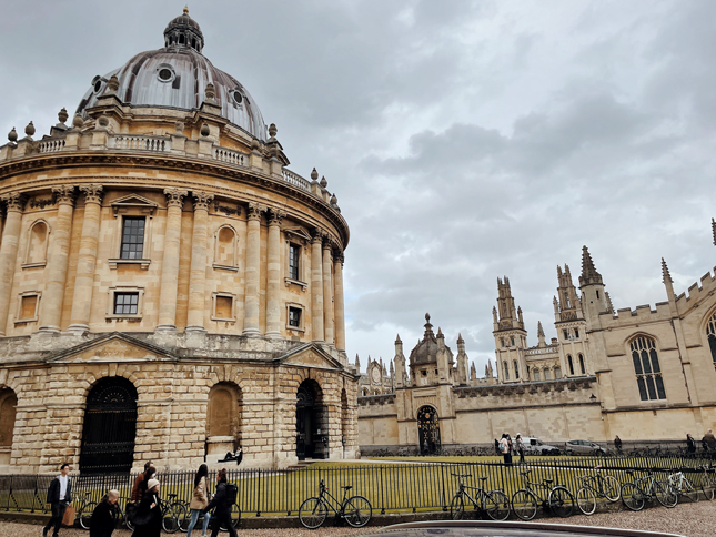 “Bodleian Libraries” by Brian Borchard ’23; Oxford, UK