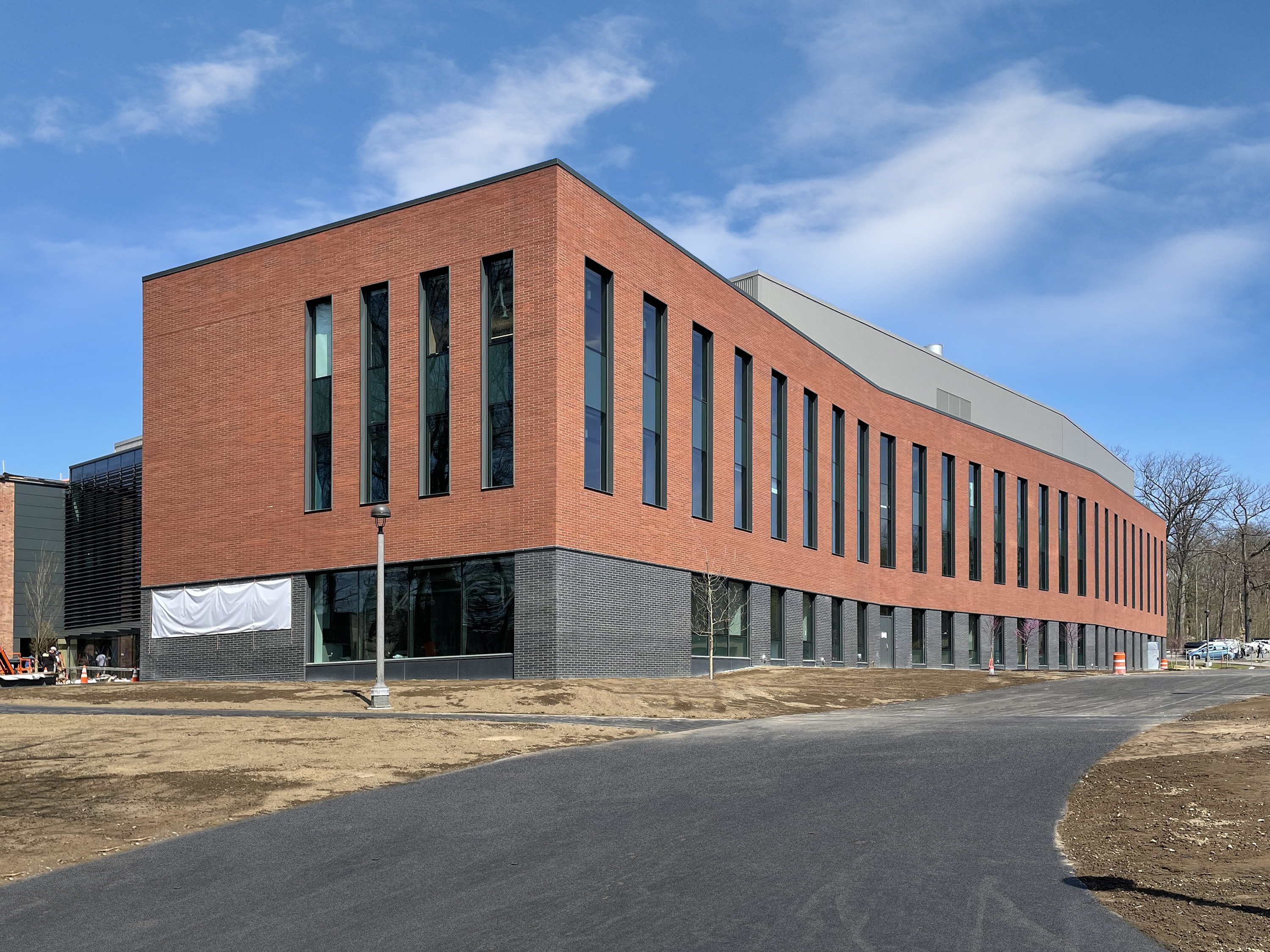 A May 2022 photo of the Billie Tisch Center for Integrated Sciences