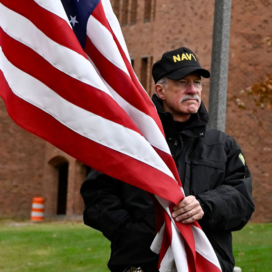 Veterans+Day+ceremony+at+Skidmore+College