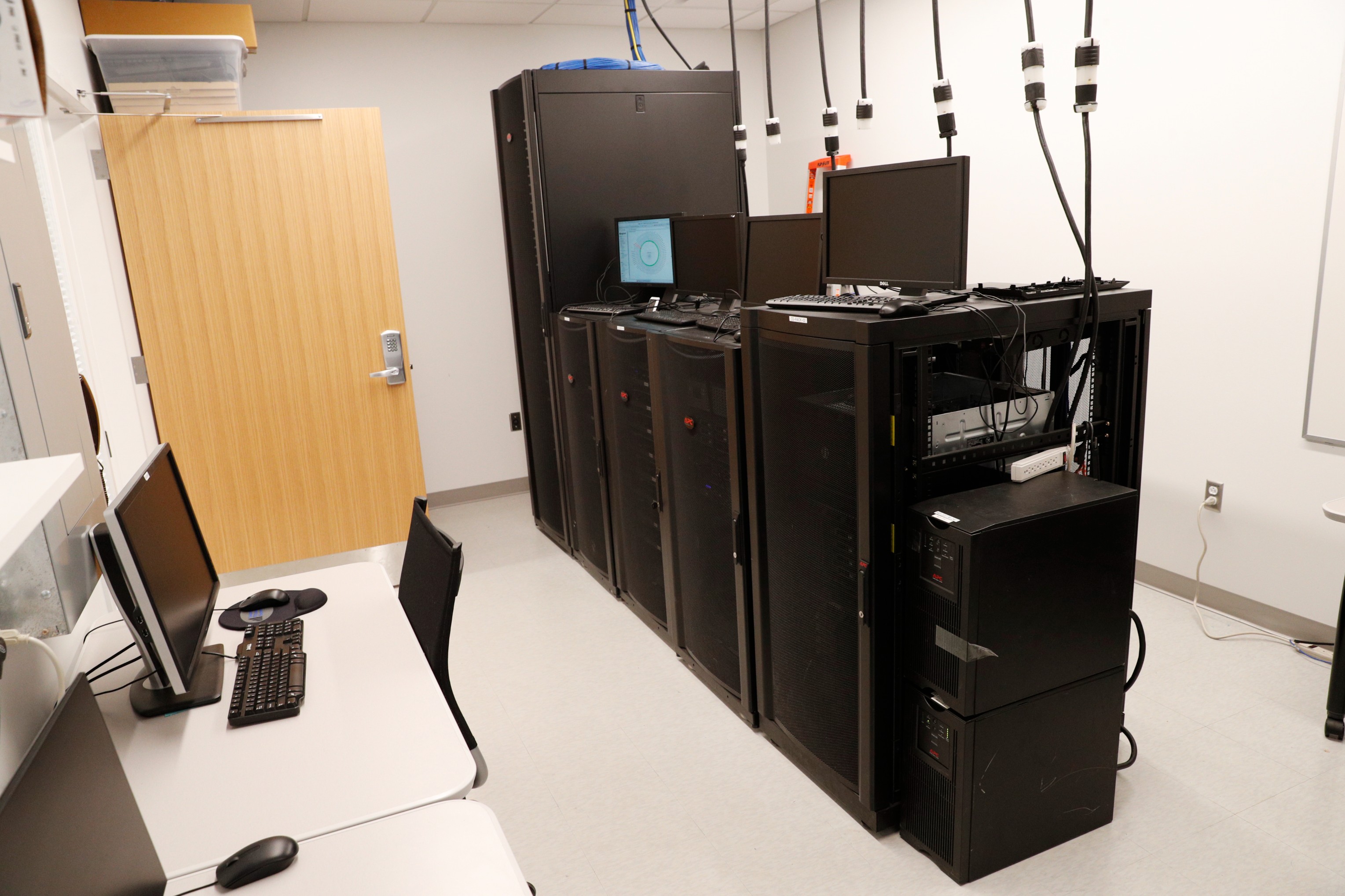 The Linux Server Room located in the Billie Tisch Center for Integrated Sciences powers the incredible work being done in the Linux Computer Lab.