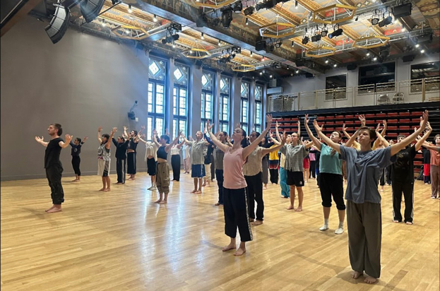 Anna Stribrny ’24 at Paul Taylor Dance Company, New York City 