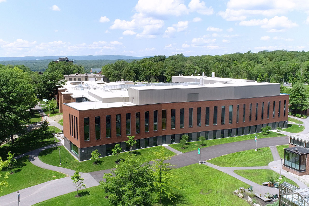 Skidmore recently completed construction on the Billie Tisch Center for Integrated Sciences, which hosts all of Skidmore's science programs.