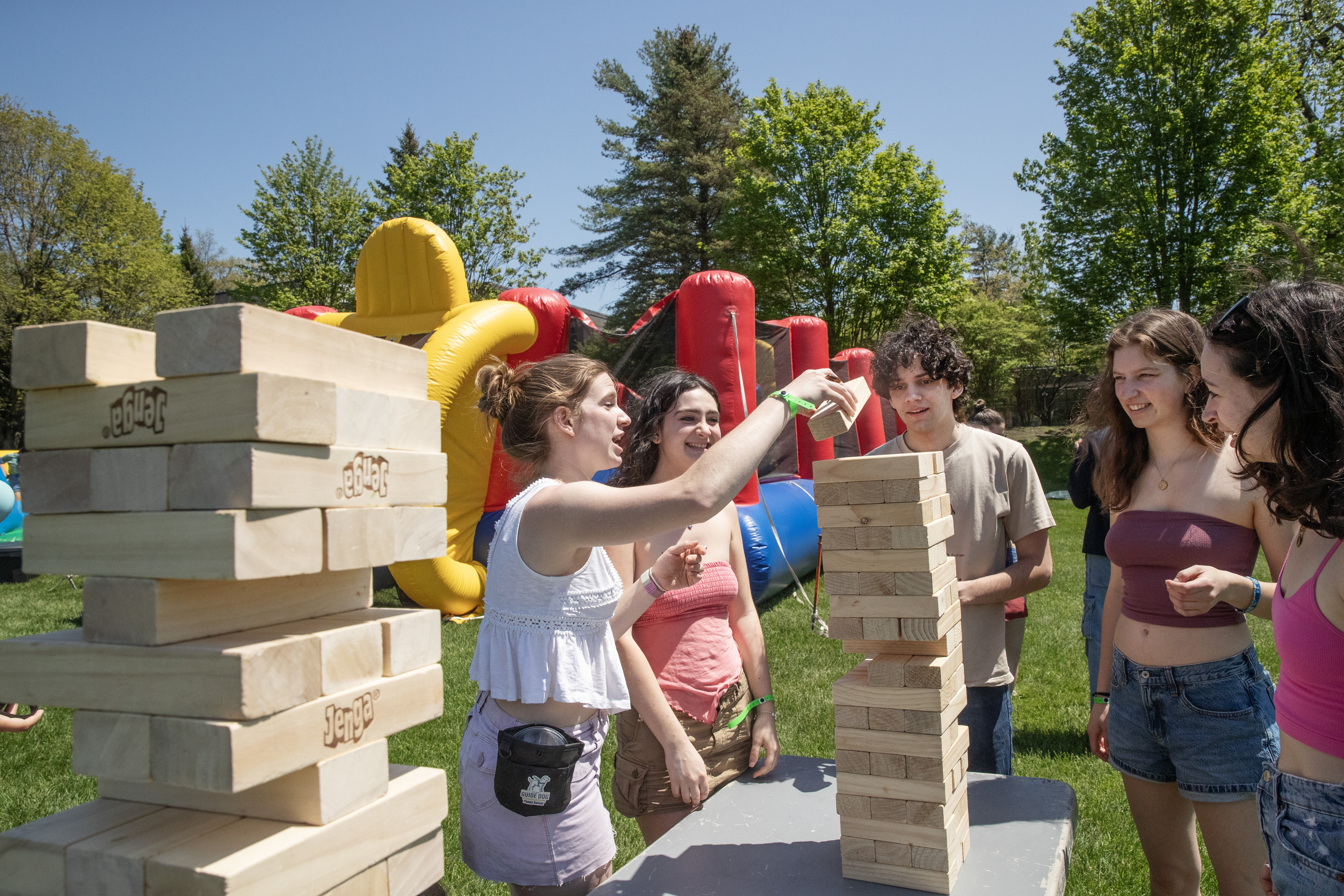 Members of the Class of 2025 enjoy social activities and fun during Senior Week ahead of Commencement on Saturday, May 17.