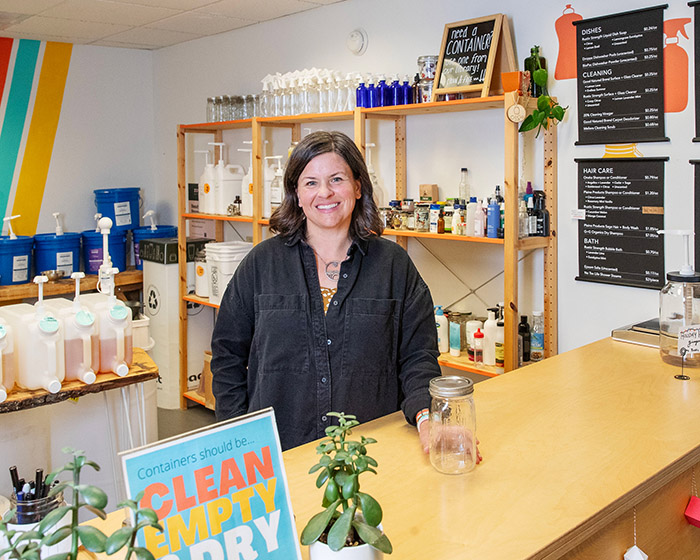 Laura Marston ’02 in GoGo Refill