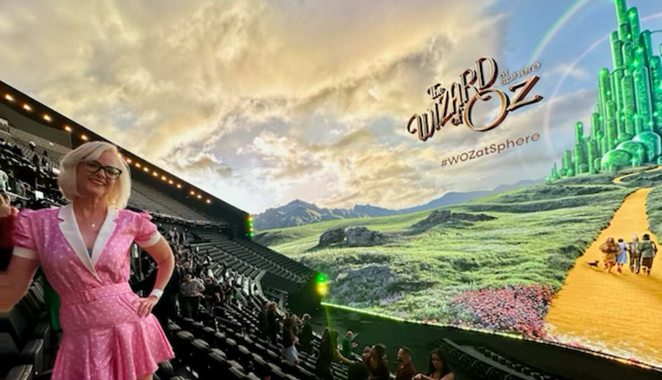 Julianne Jordan '91 at The Wizard of Oz at the Sphere in Las Vegas. 