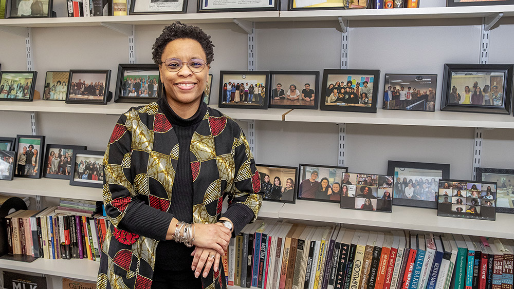 Lisa Grady-Willis in her office 