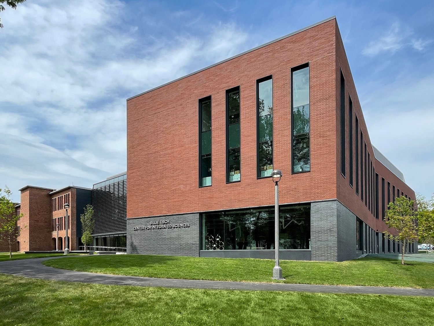 The Billie Tisch Center for Integrated Sciences, the single largest academic project in College history, honors the legacy of an extraordinary alumna and trustee.