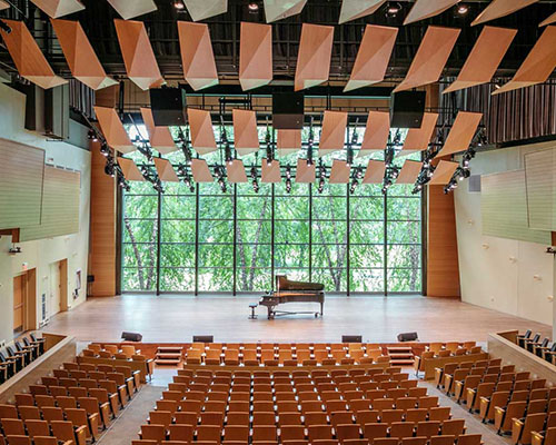 Interior of Zankel Music Center