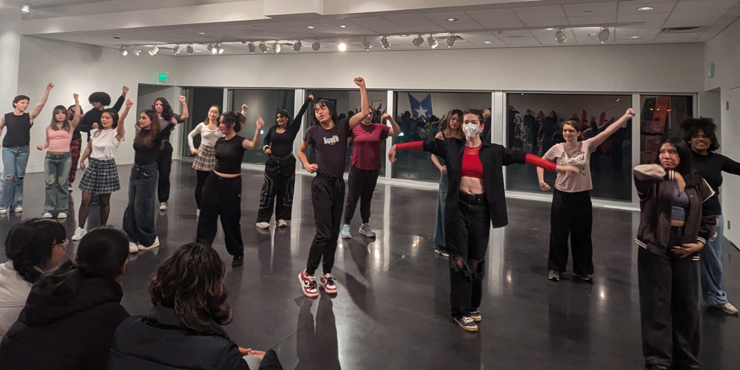 Students Dancing 