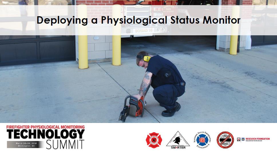 Deploying a Physiological Status Monitor
