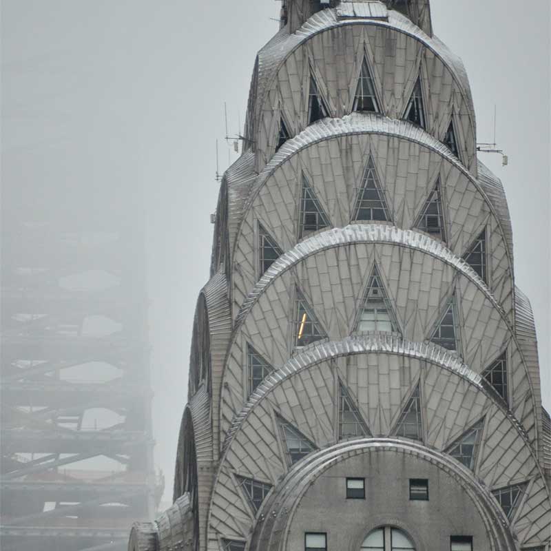 Chrysler; Winter Day