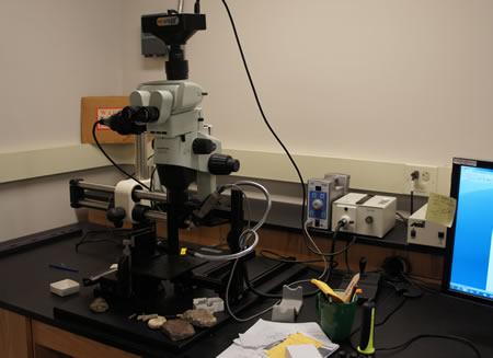 Microscope and Microdrill