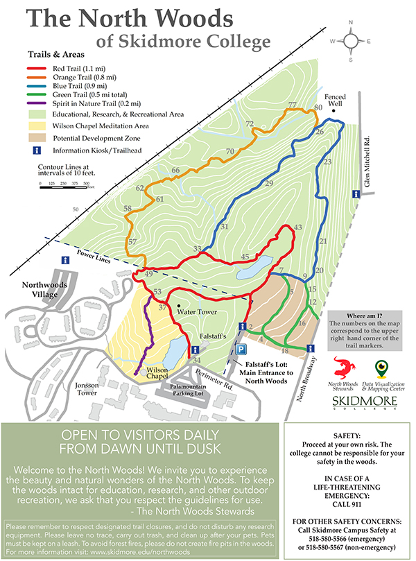 North Woods Map