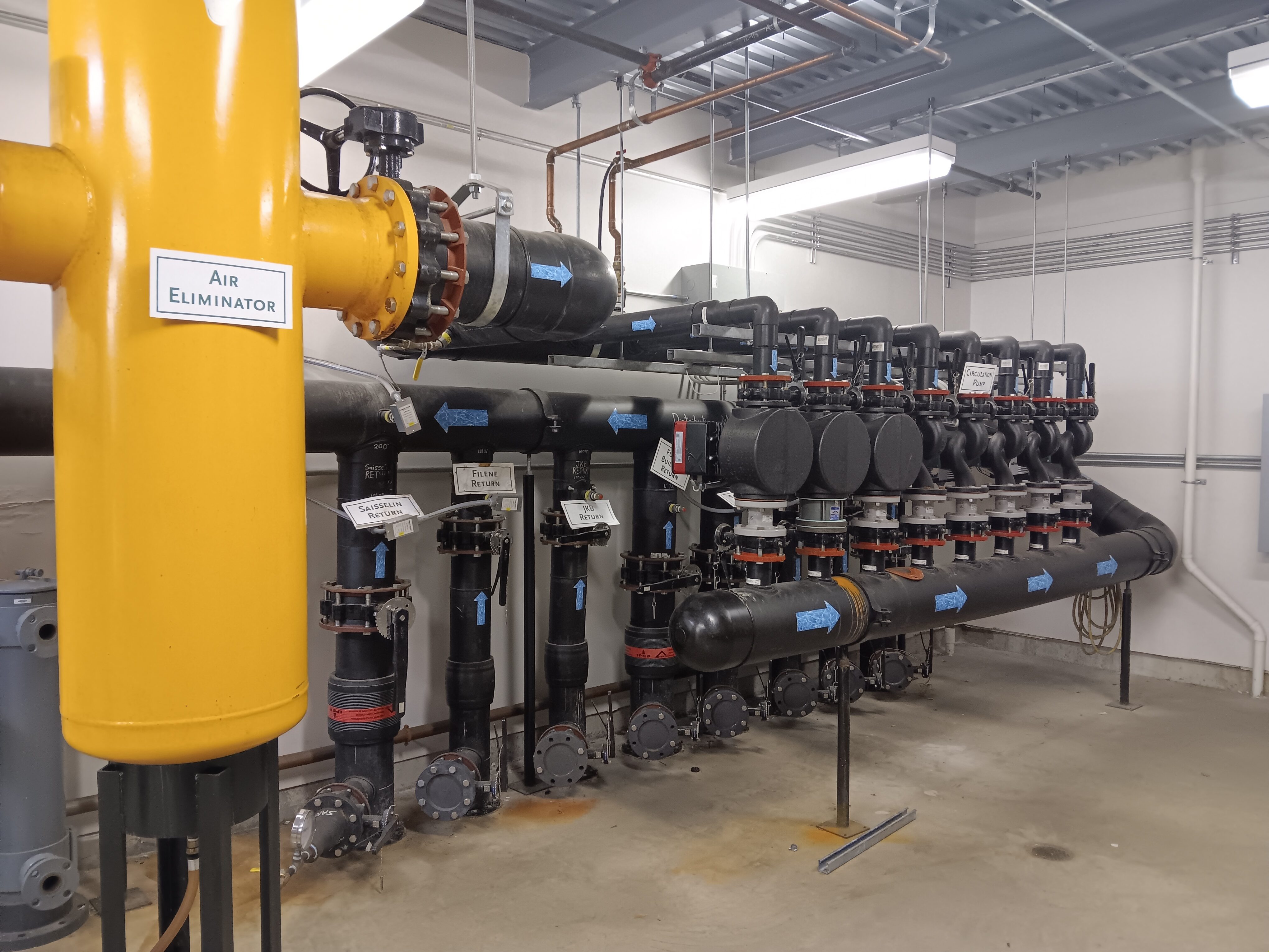 Geothermal node in the Janet Kinghorn Bernhard Theater