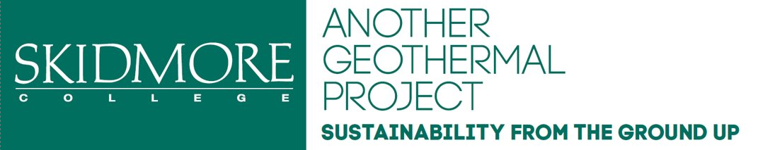 Another geothermal project. Sustainability from the ground up.